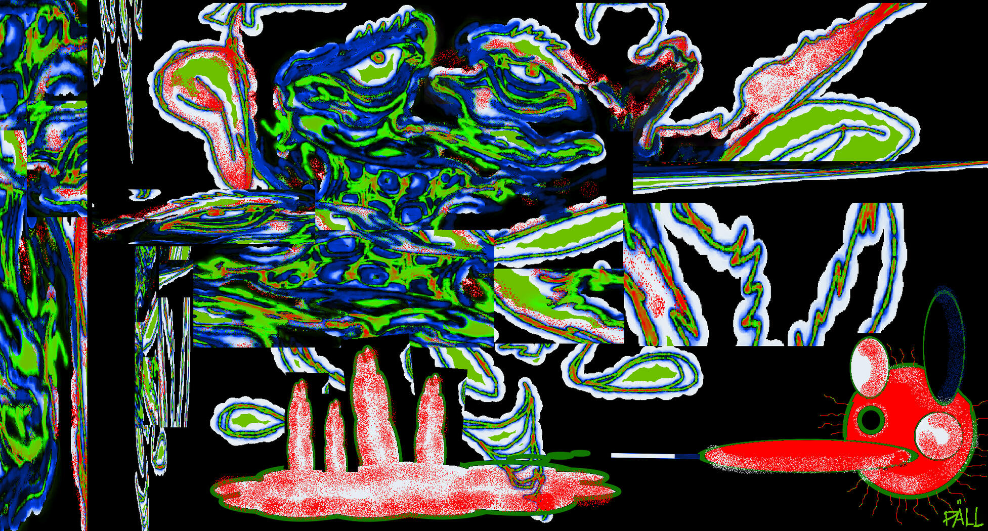 goodbye, 2023, digital painting