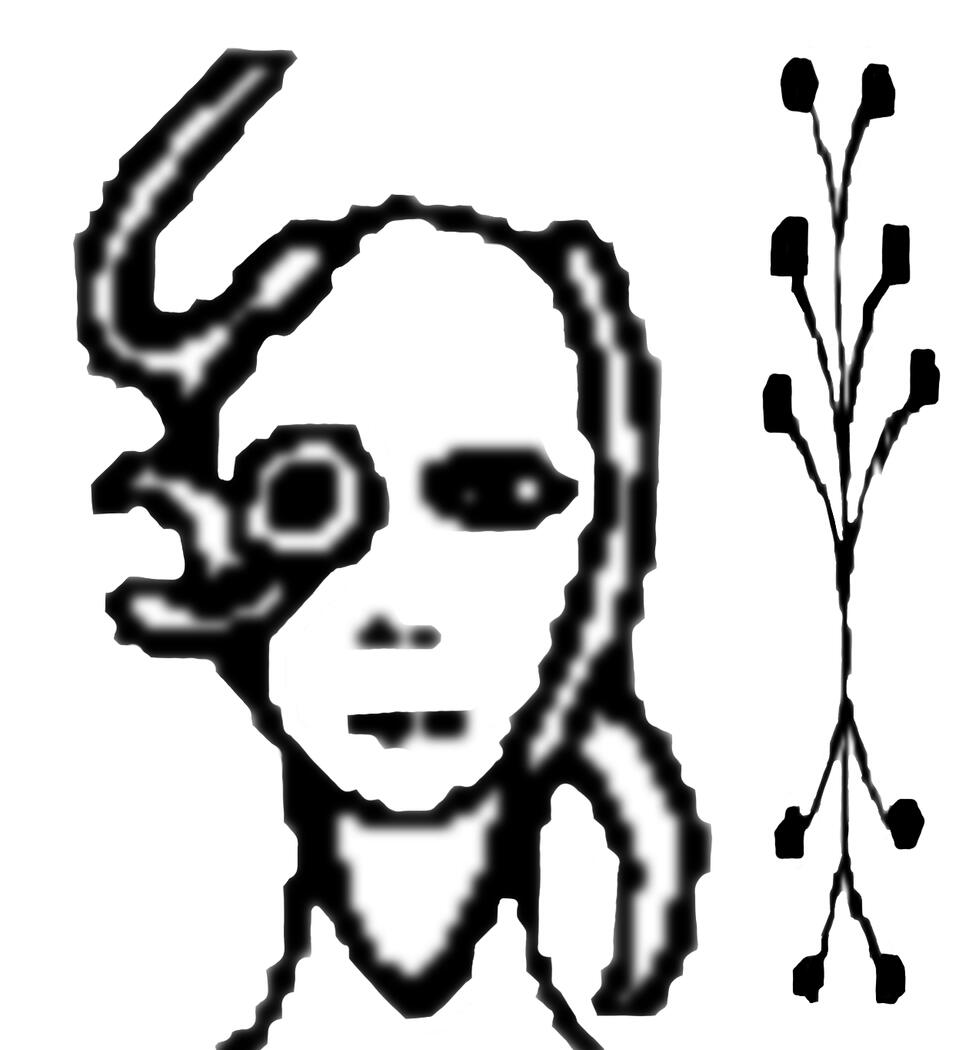 lying, 2023, digital painting