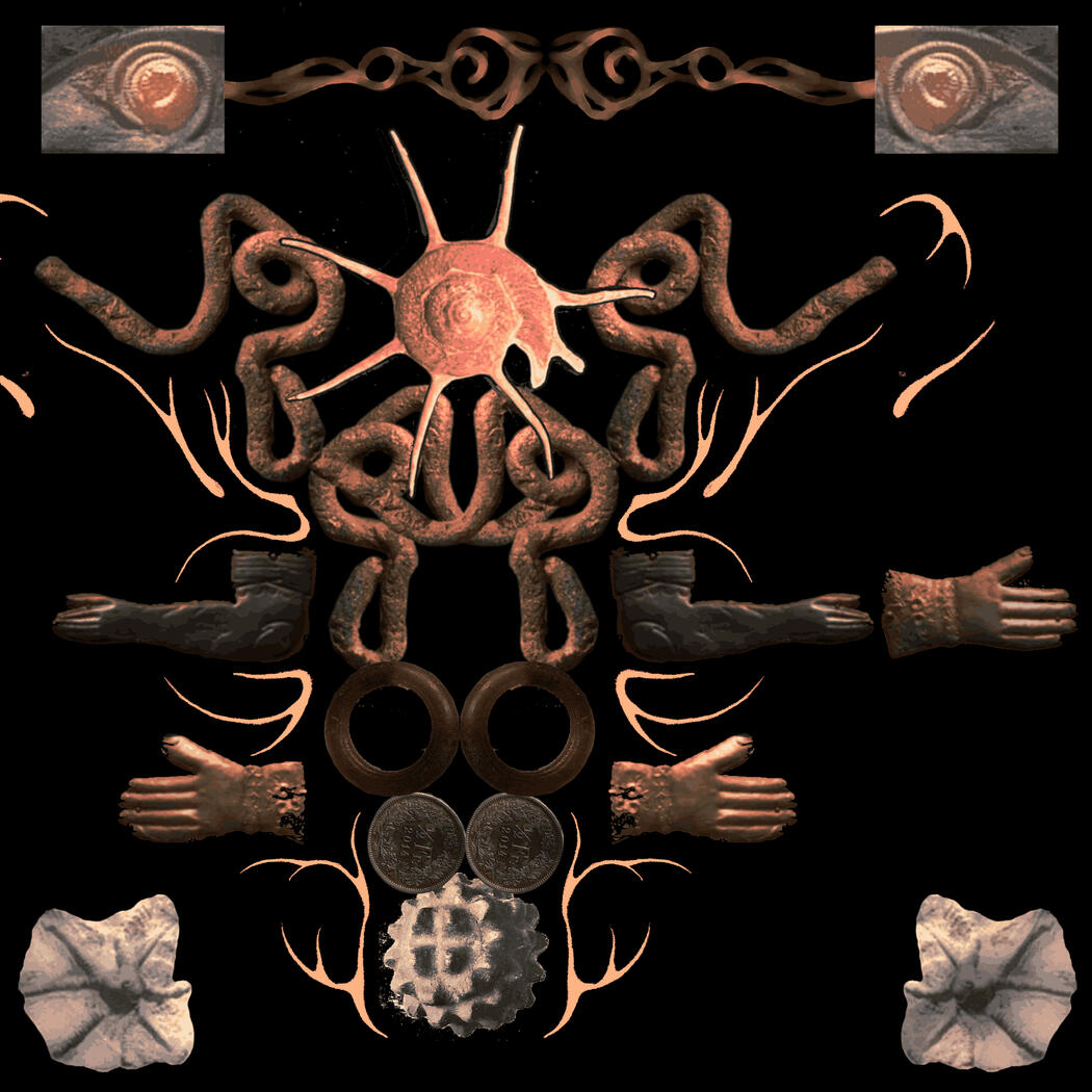 seaside wonder, 2023, digital collage