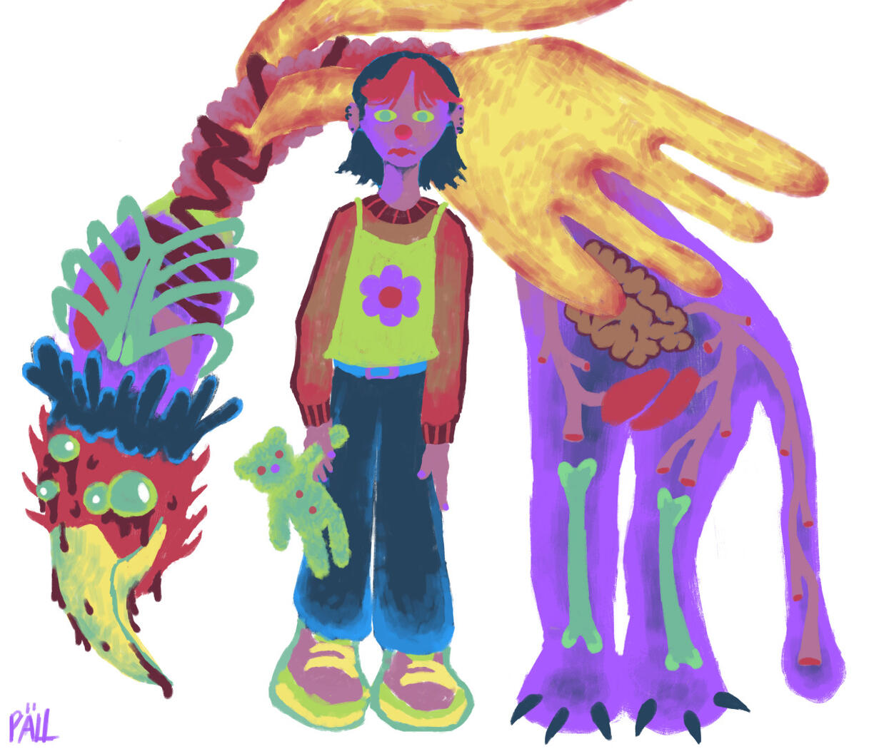 companion, 2020, digital painting